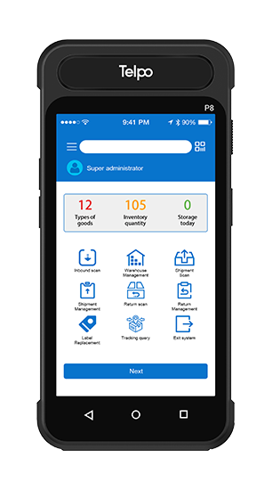Telpo-P8L-PDA Computer