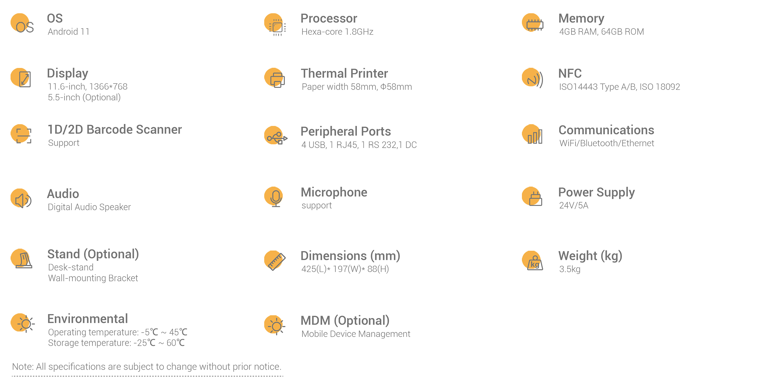 Telpo_Telpo K13 Specification pc