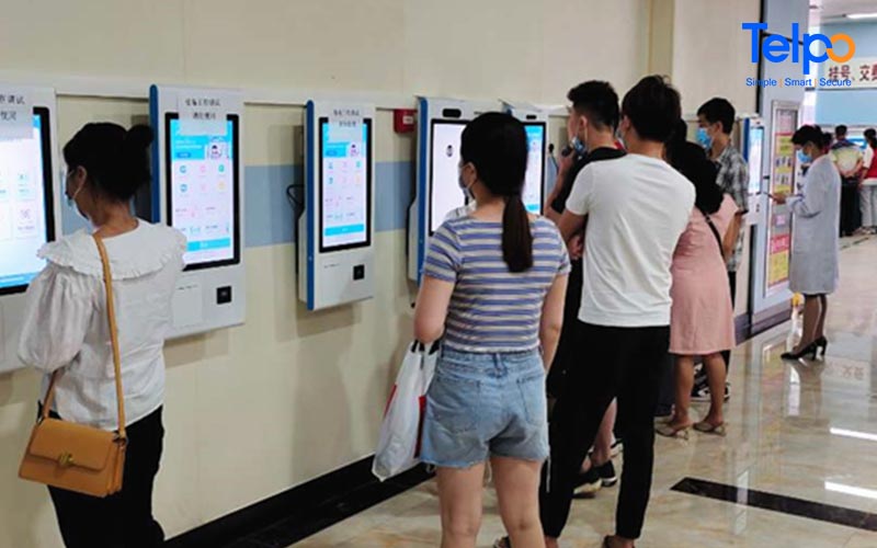 Self Service Kiosk Alleviates Hospital Clinic Pressure
