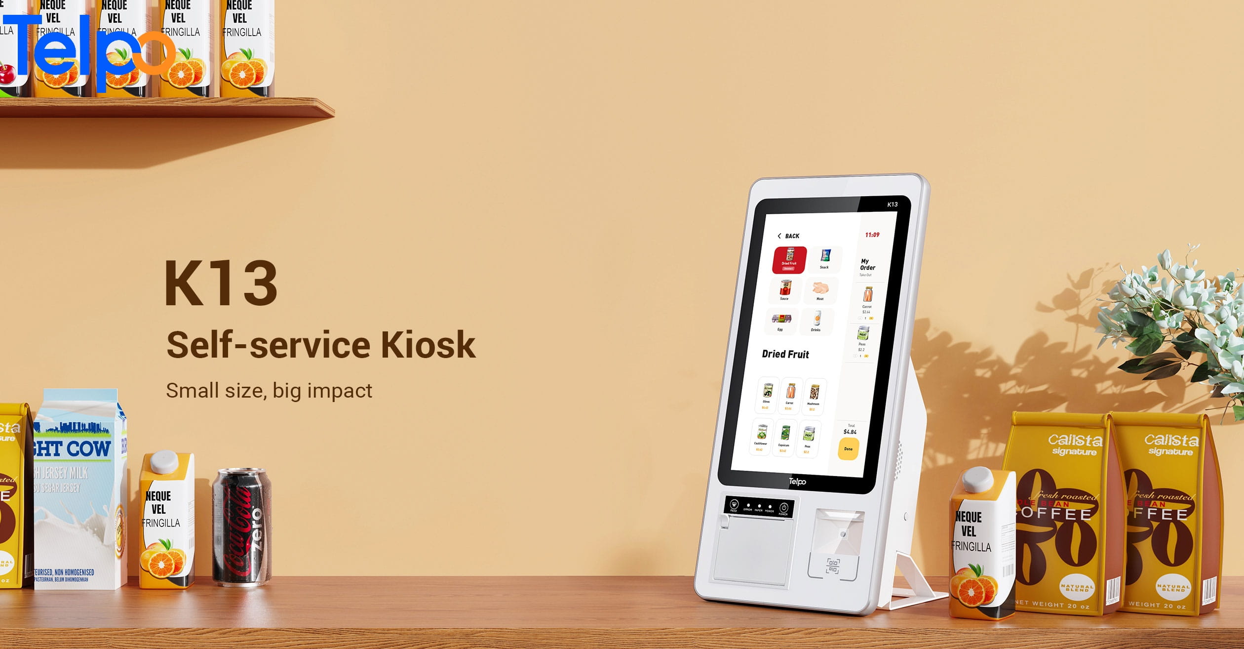 kiosque en libre-service