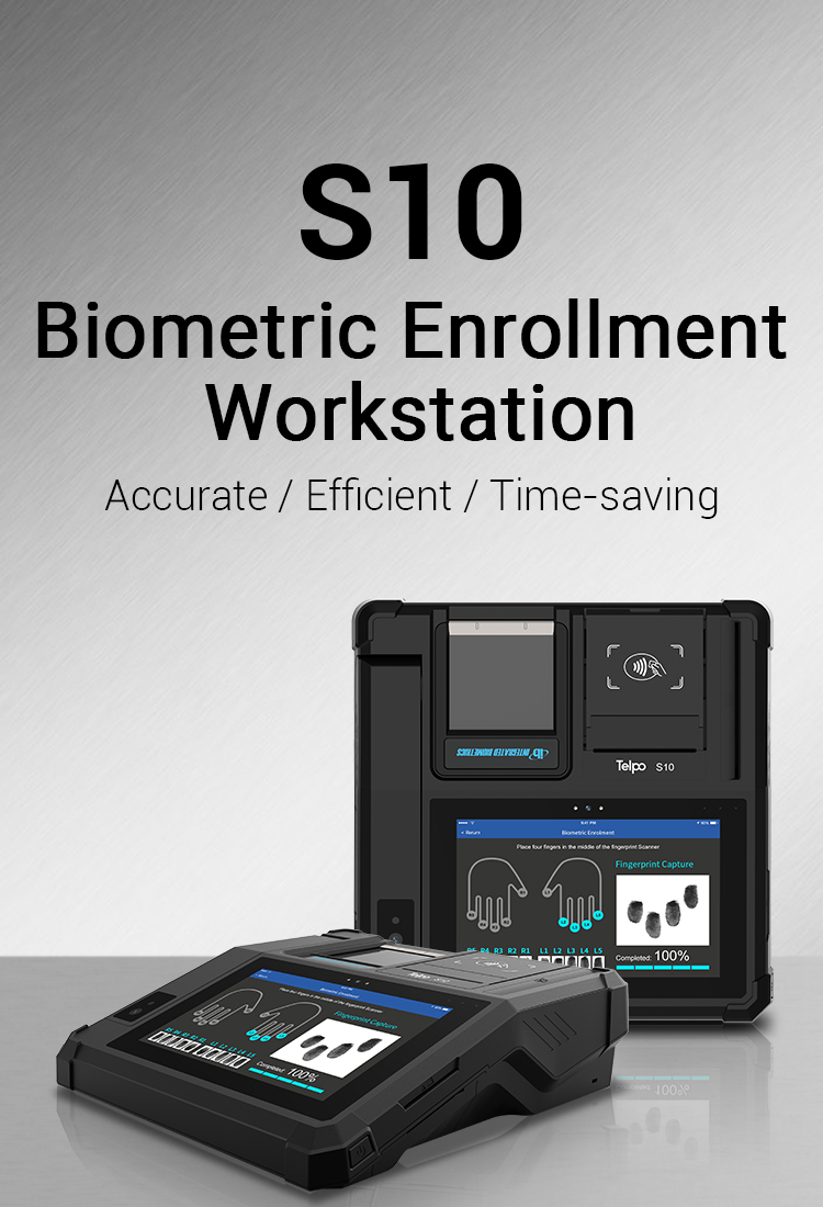 Telpo-S10-Biometric Scanner Terminal