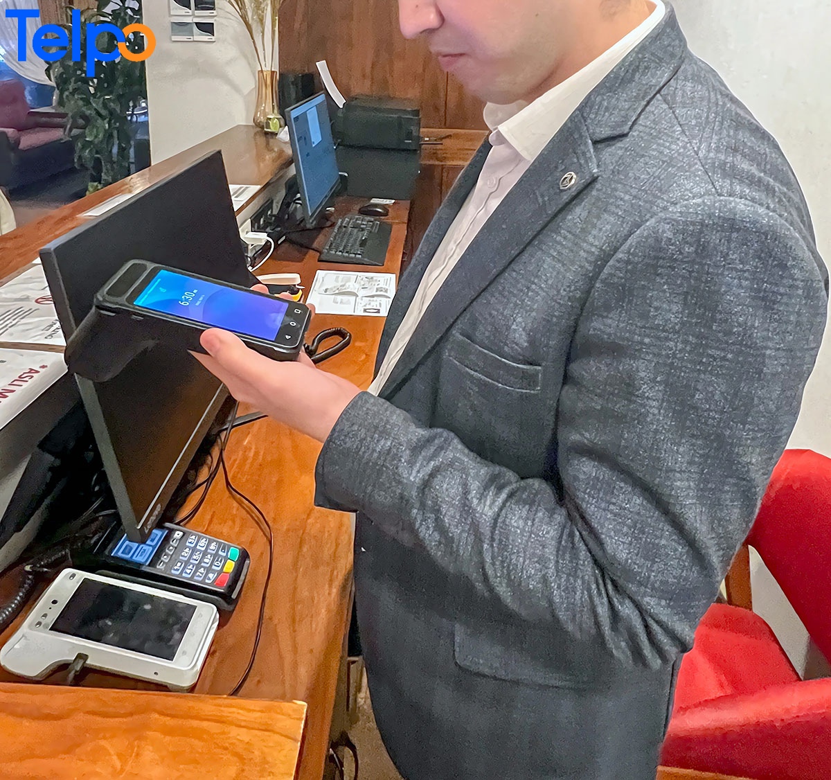 Telpo P8 Android POS for tax invoicing