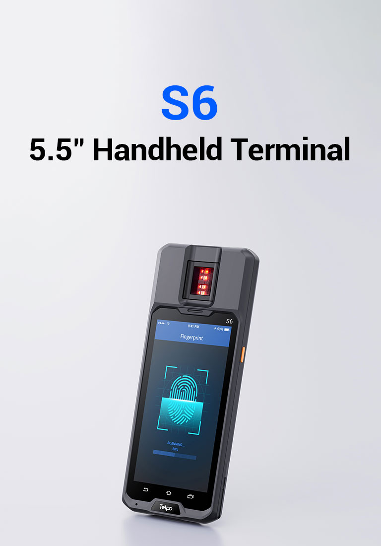 Telpo-S6-handheld biometric terminal