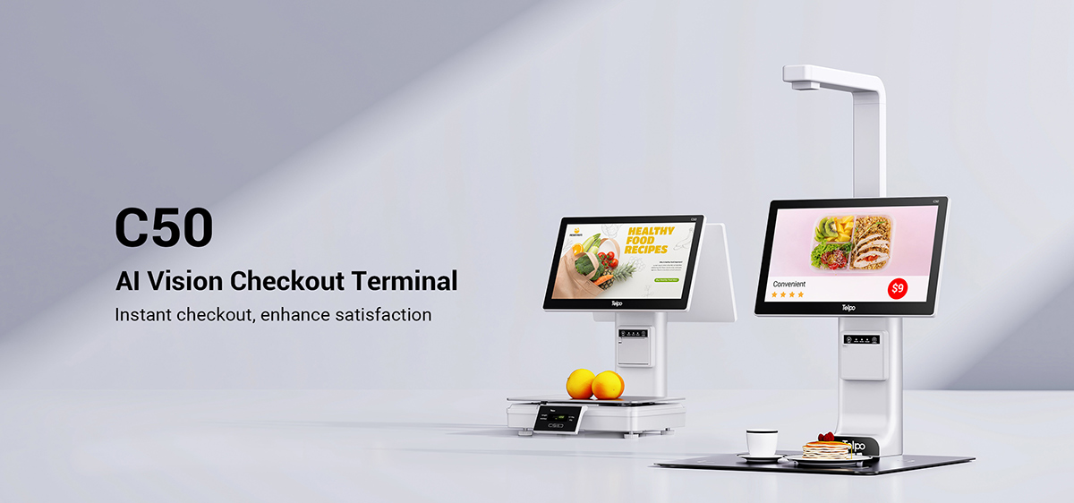 AI Checkout Terminal Telpo C50