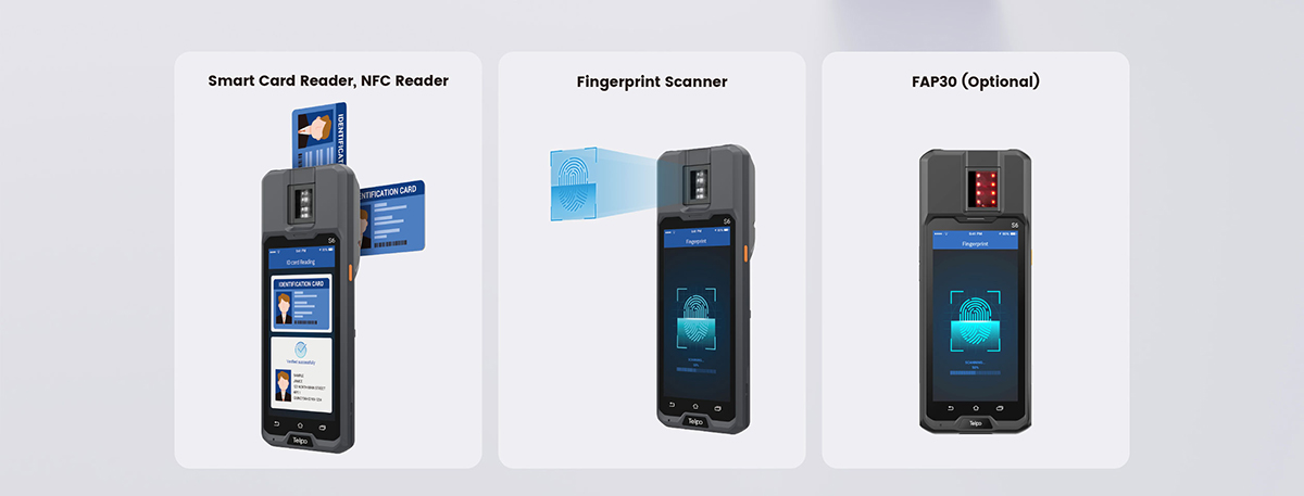 Telpo S6 Handheld Biometric Terminal handheld Biometric Terminal