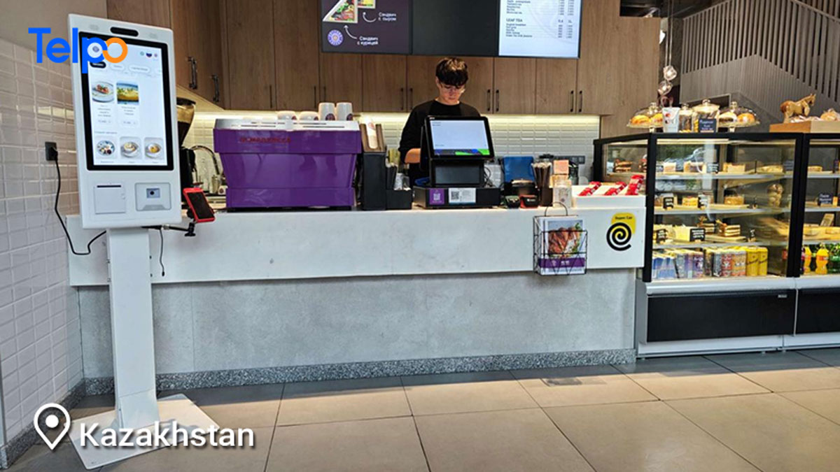 coffee shop self service kiosk