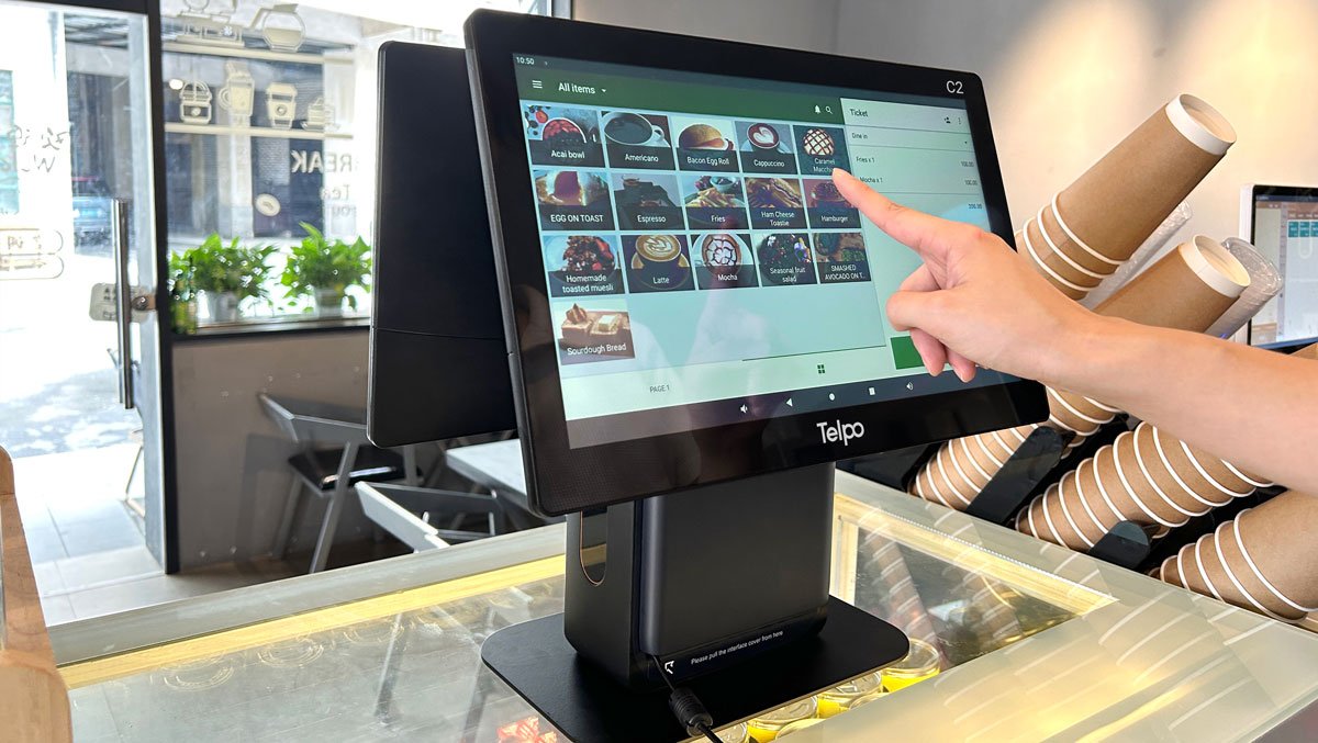 dual screen POS terminal dual screen POS terminal