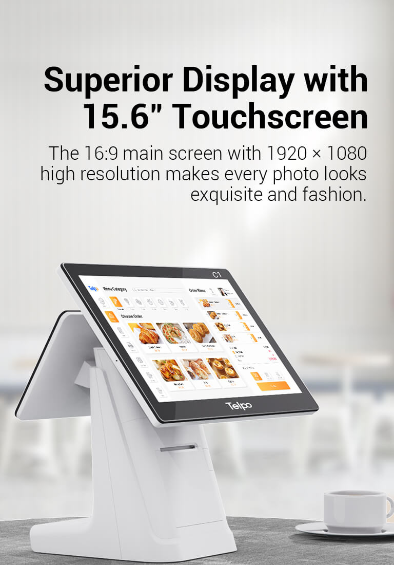 Touch screen Android Point of sale machine retail