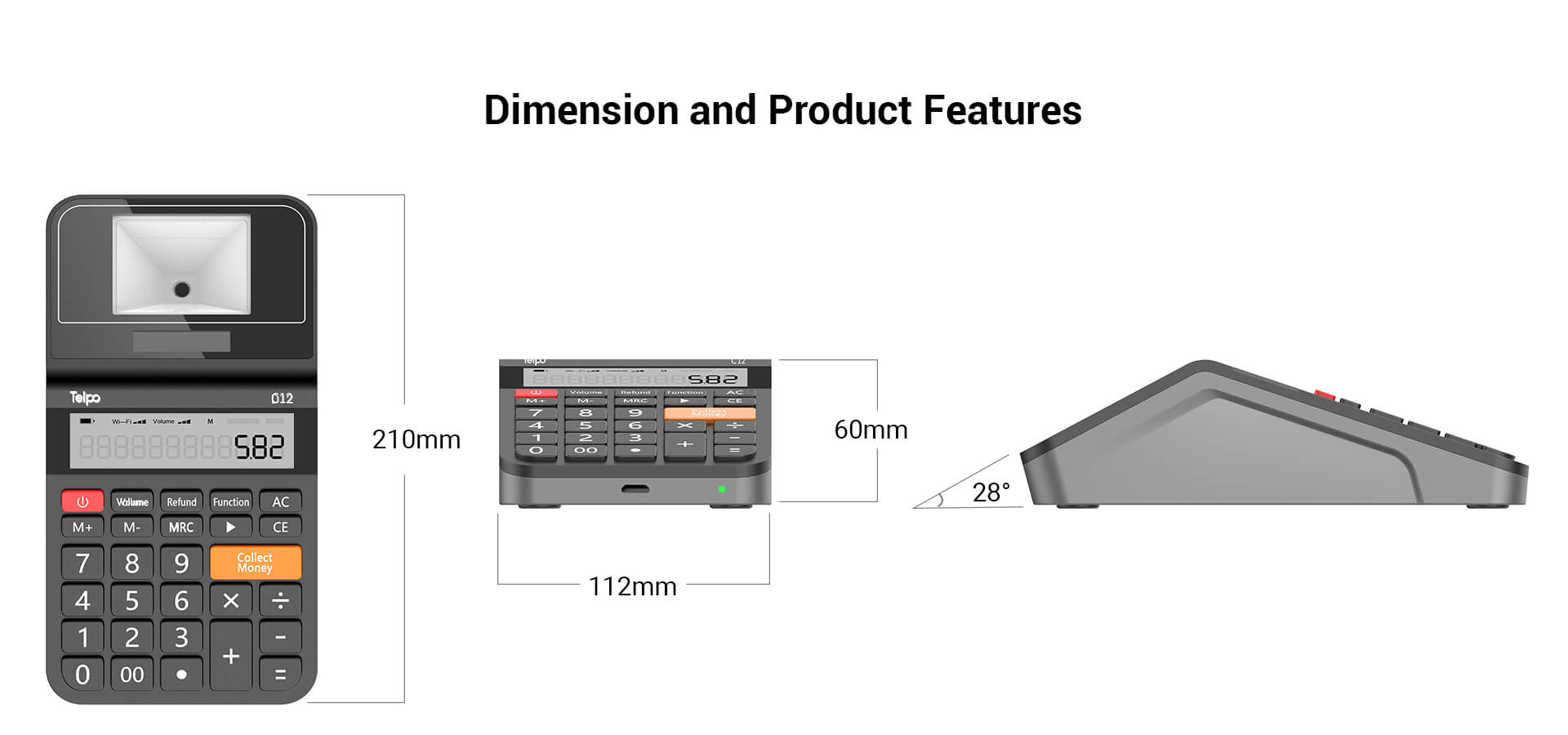 Dimension and Product Features 