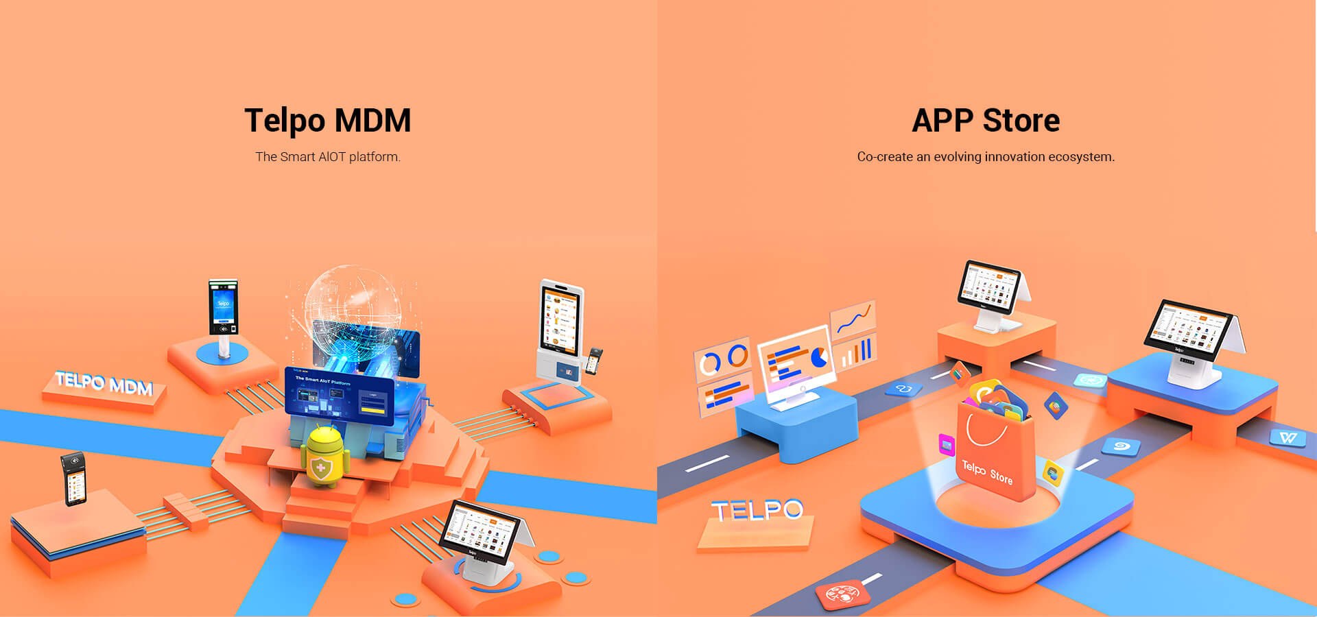 telpo mdm and app store