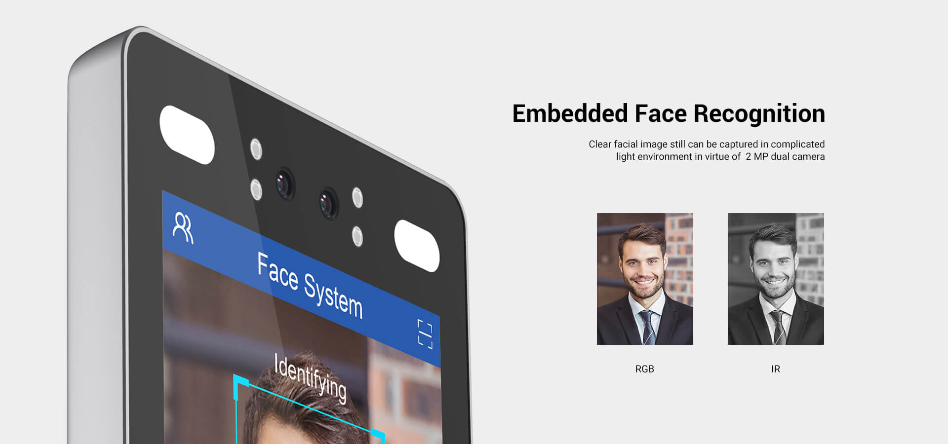 Embedded Face Access Control Machine with liveness detection