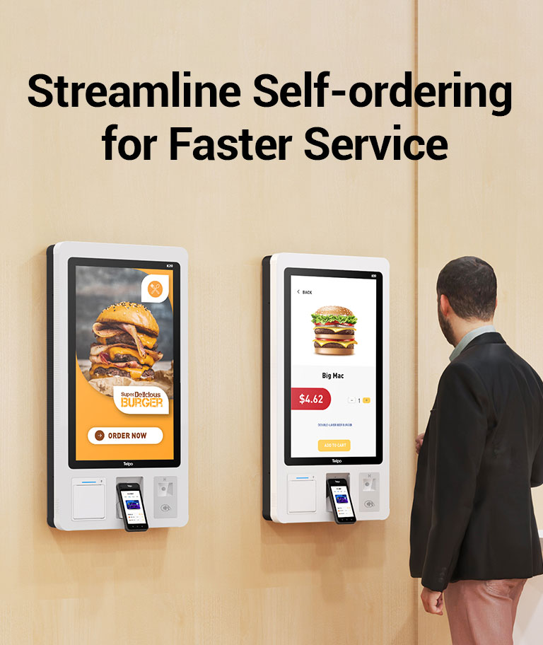 self service ordering kiosk