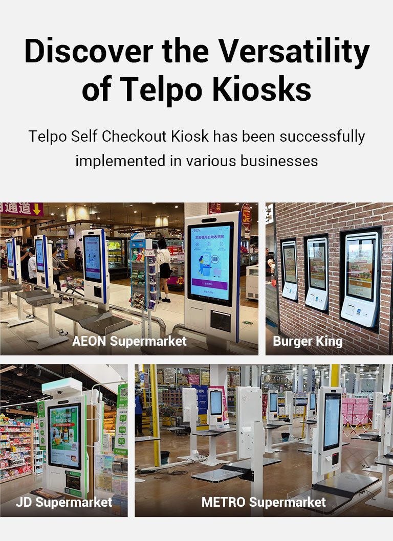 Self checkout kiosk