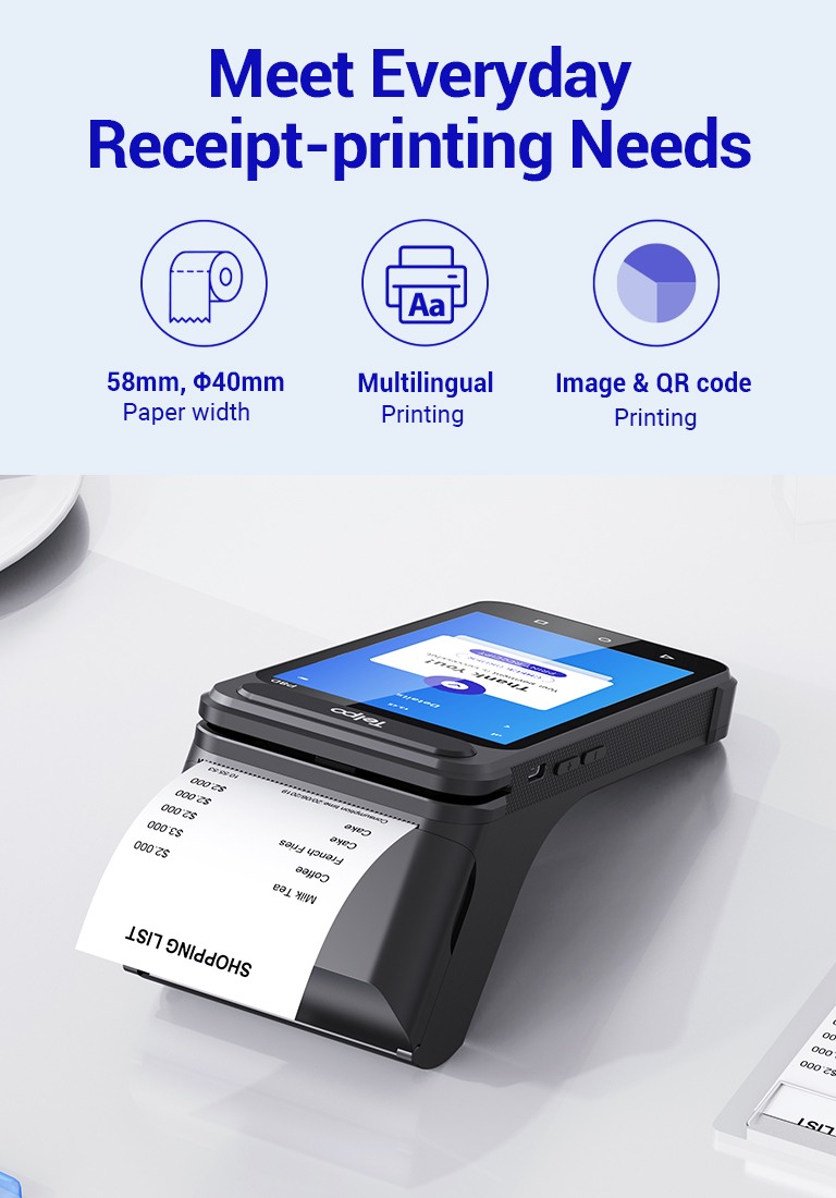 Android pos with printer