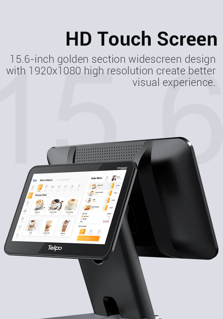 HD Touch Screen Windows cash register machine TPS680