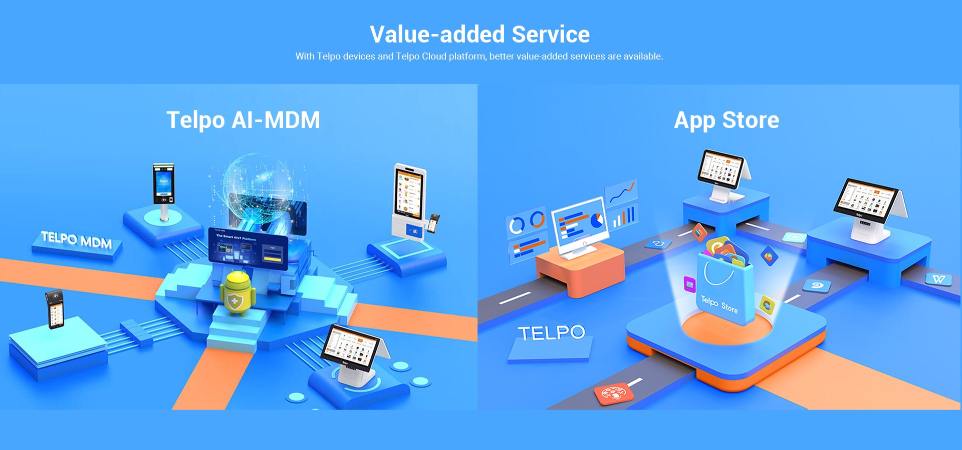  Telpo Cloud platform manages Telpo devices