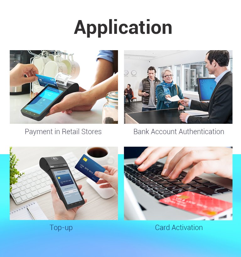 Smart TPS900 Retail POS, banking pos, payment pos 