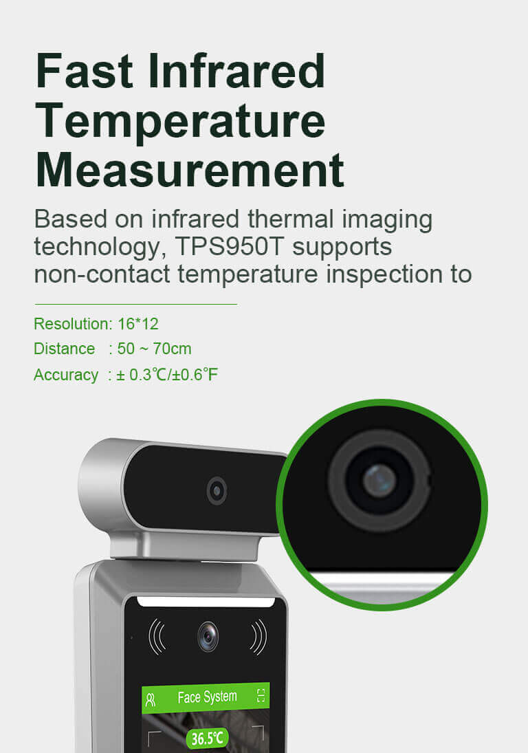 Infrared Temperature Checking TPS950T