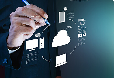 The cloud device management system assists remote management and ensures normal operation. 