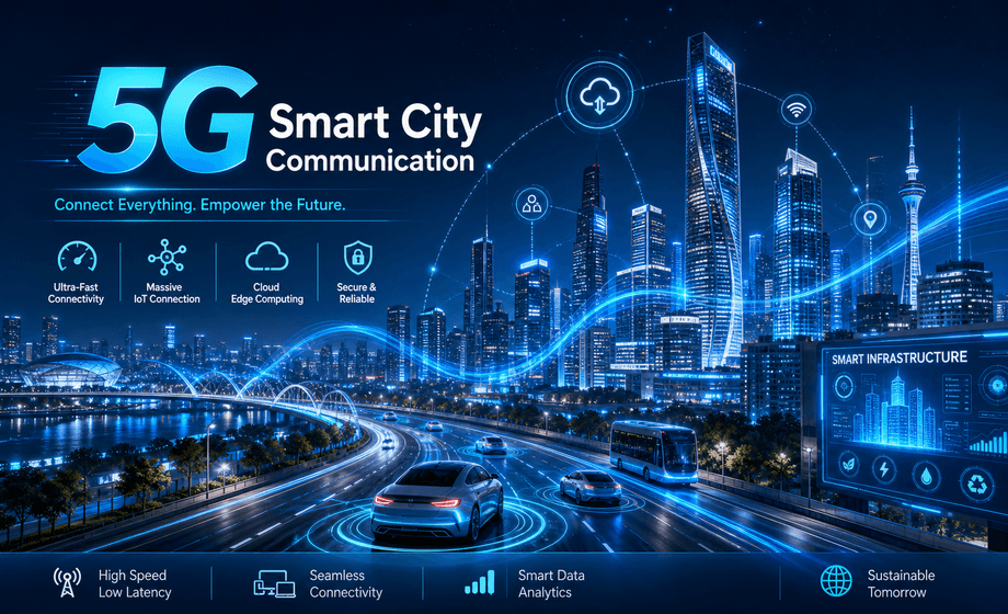 5g communication terminal for smart city
