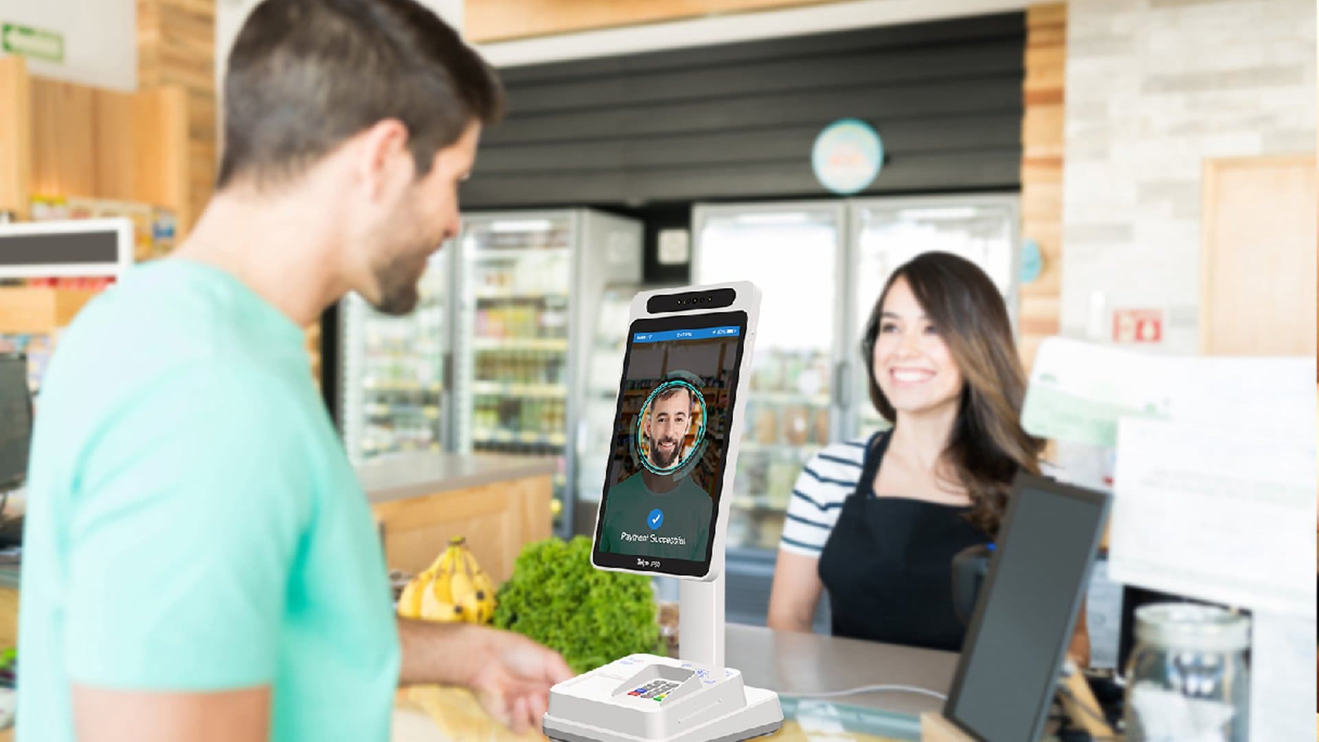 Walletless payments using facial recognition.