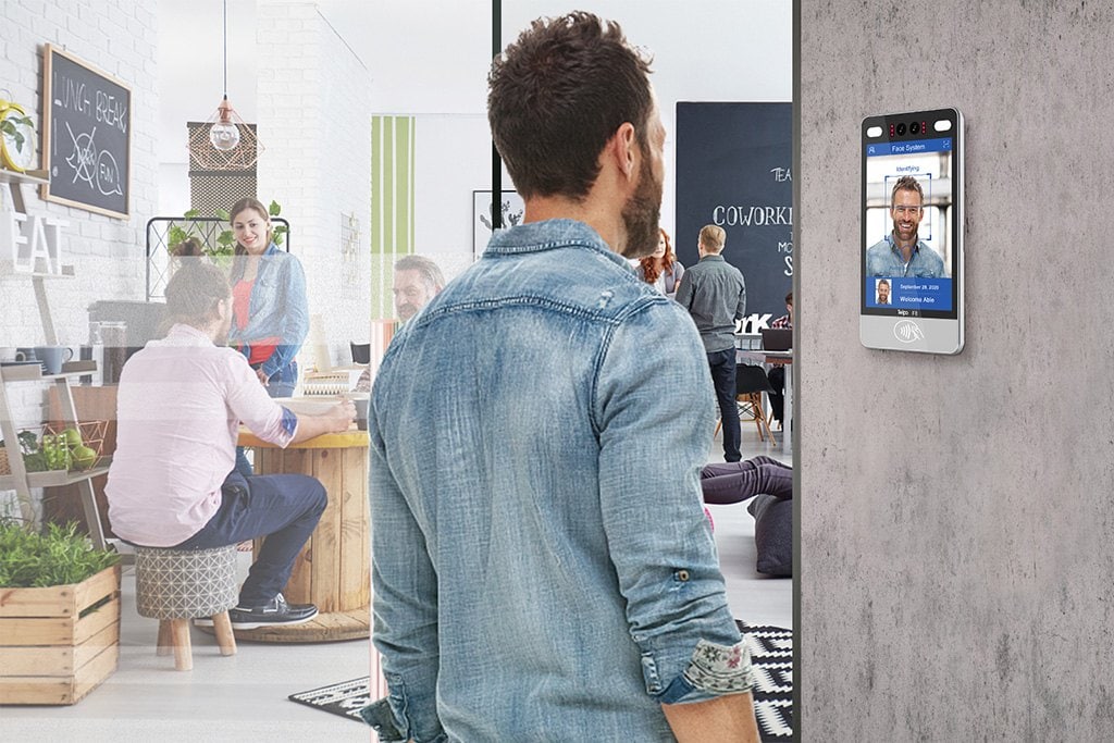 8-inch AI face recognition machine