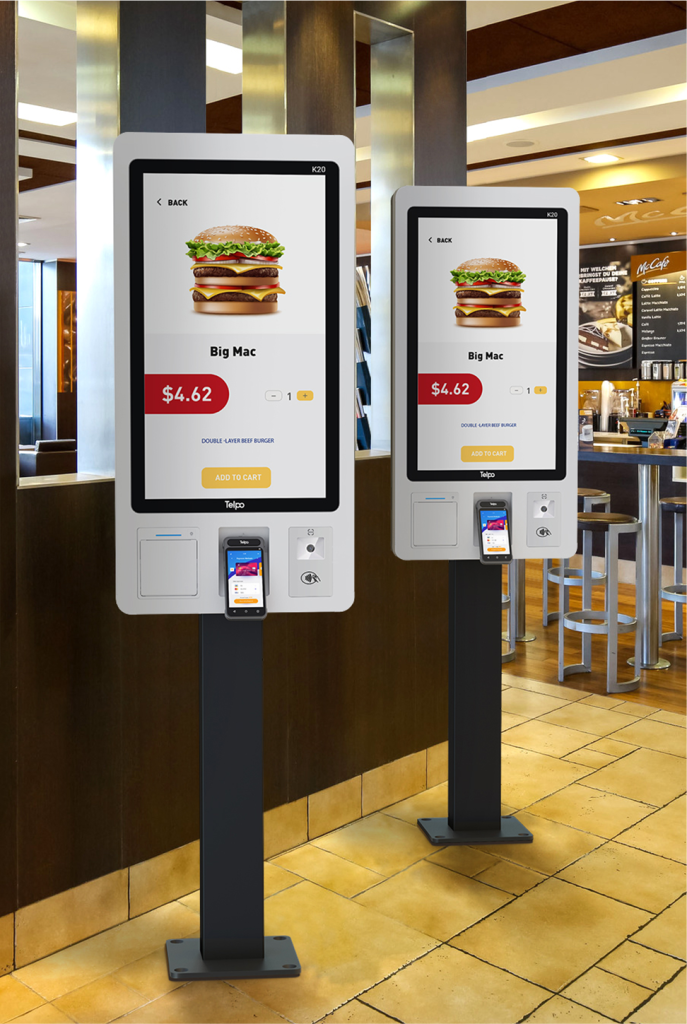 27-inch large-screen intelligent kiosk 