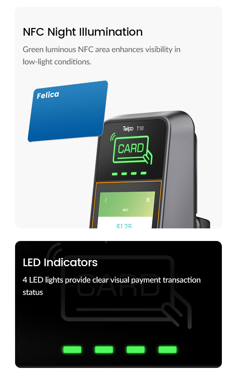 Telpo T10 Bus Card Reader & Smart Card Validator For Transit