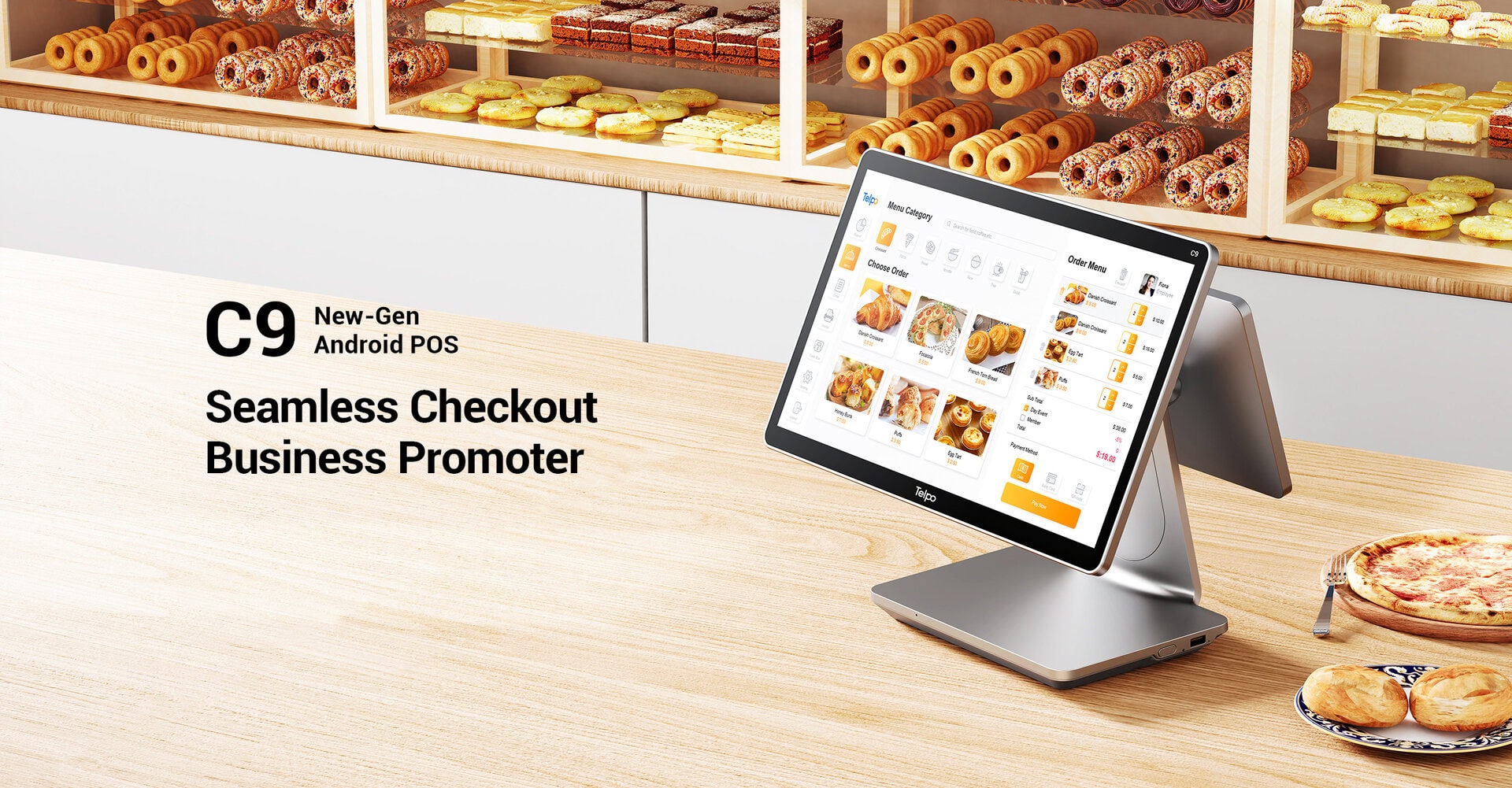 Android touch screen POS device