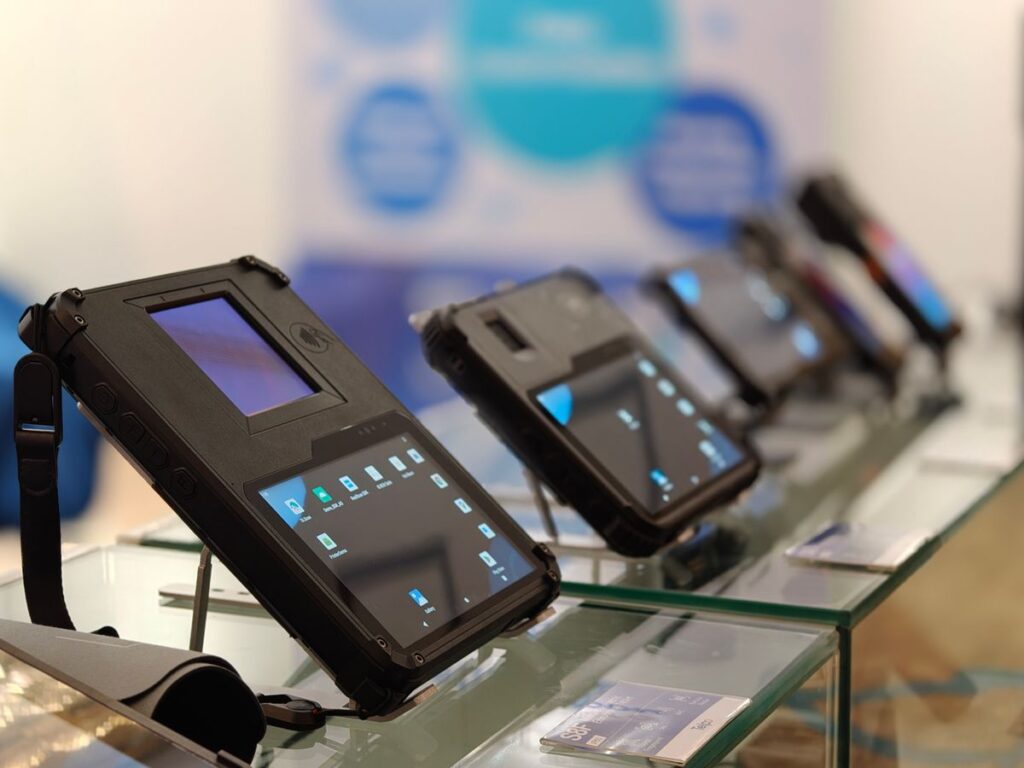 Tablet biometric identification