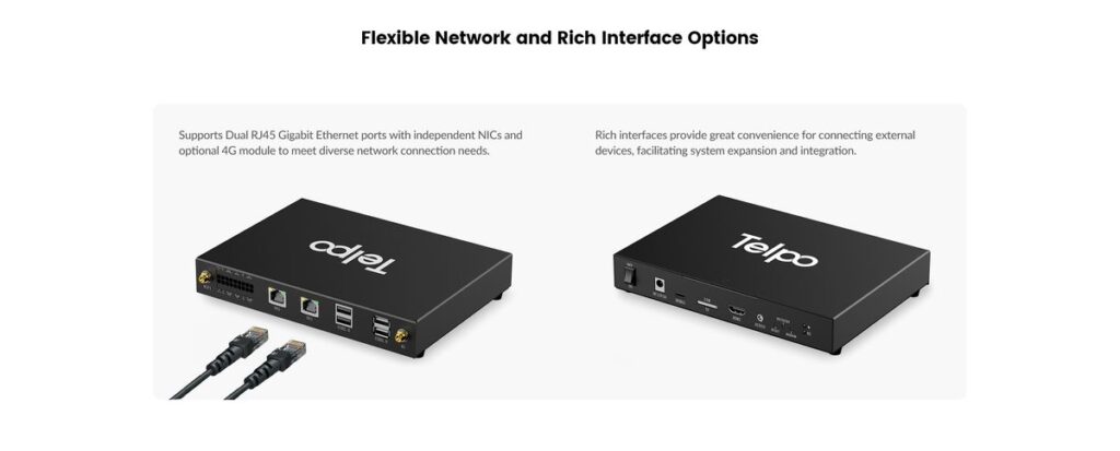 Telpo V15B Edge AI Box for Video Analytics