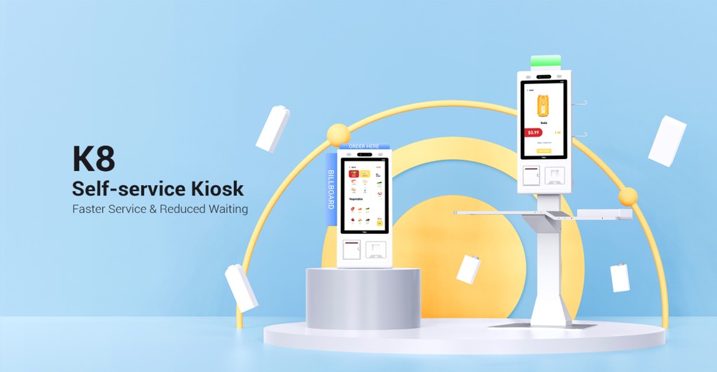 self-serivce-kiosk for kids store checkout system