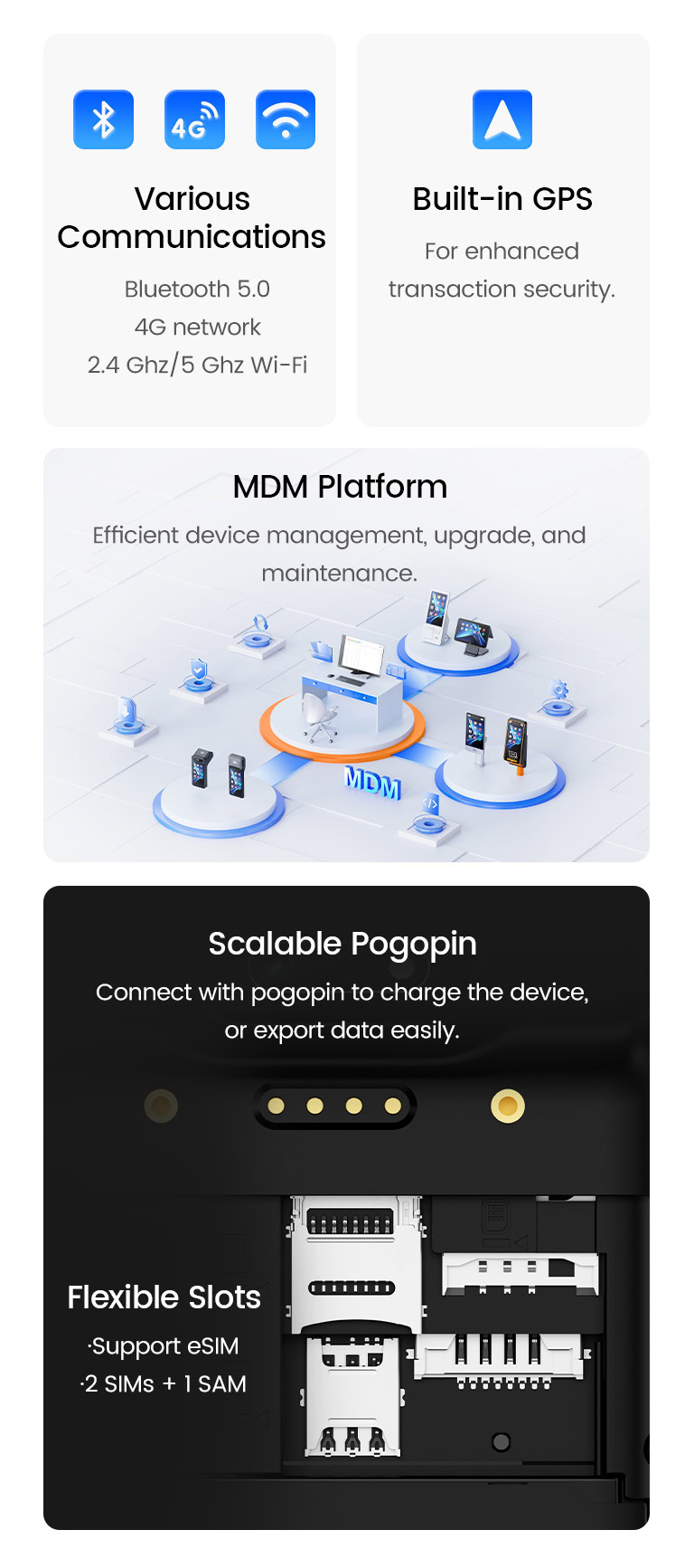 payment pos mobile card machine