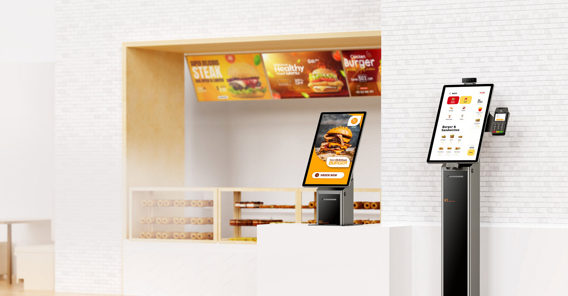 Telpo K1 Self-service Kiosk