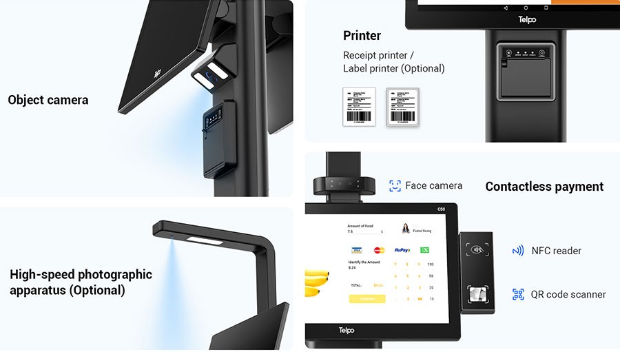 ai self check out machine