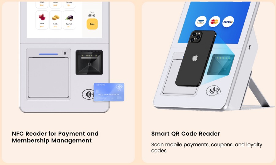 self service cashier machine