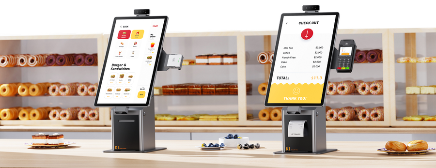 kiosque d'autocontrôle