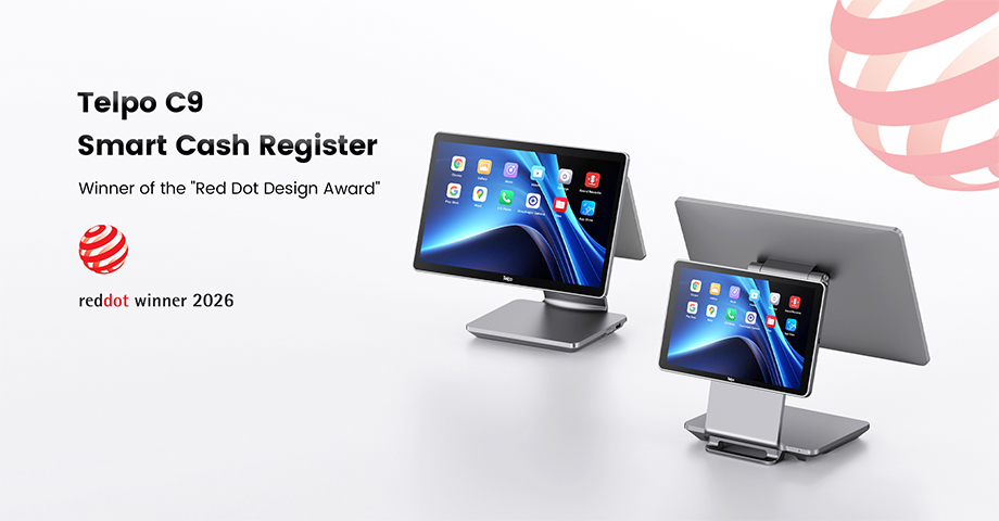 Telpo-C9-smart-cash-register-win-Red-Dot-Award-2026
