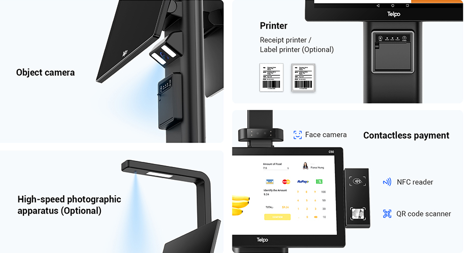 Telpo-C50-ai-cashier-POS-cash-register