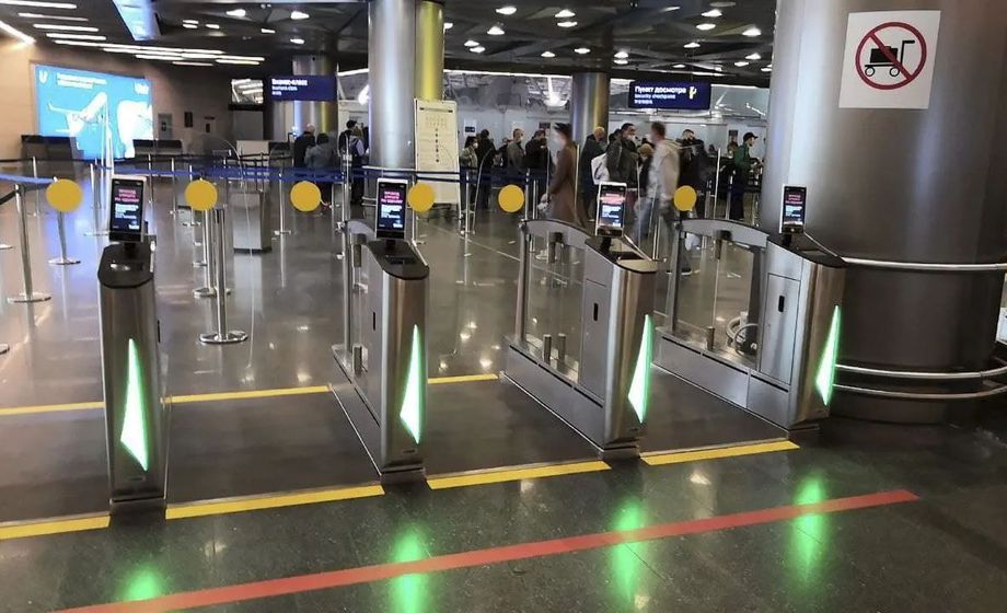 TPS980 Public Transport Gate Biometric Ticketing Terminal