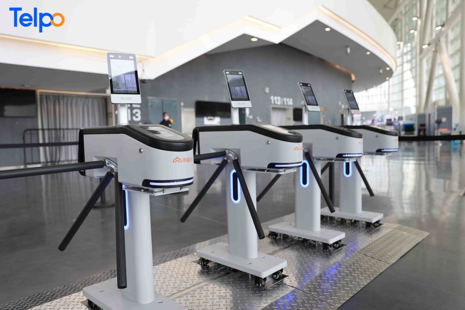 Sports venues facial recognition ticket verification machine