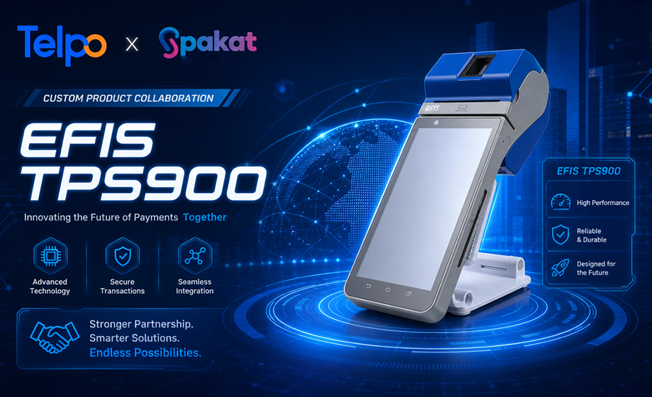 EFIS TPS900 ktp elektronik reader biometric payment terminal for Indonesia e-KYC banking