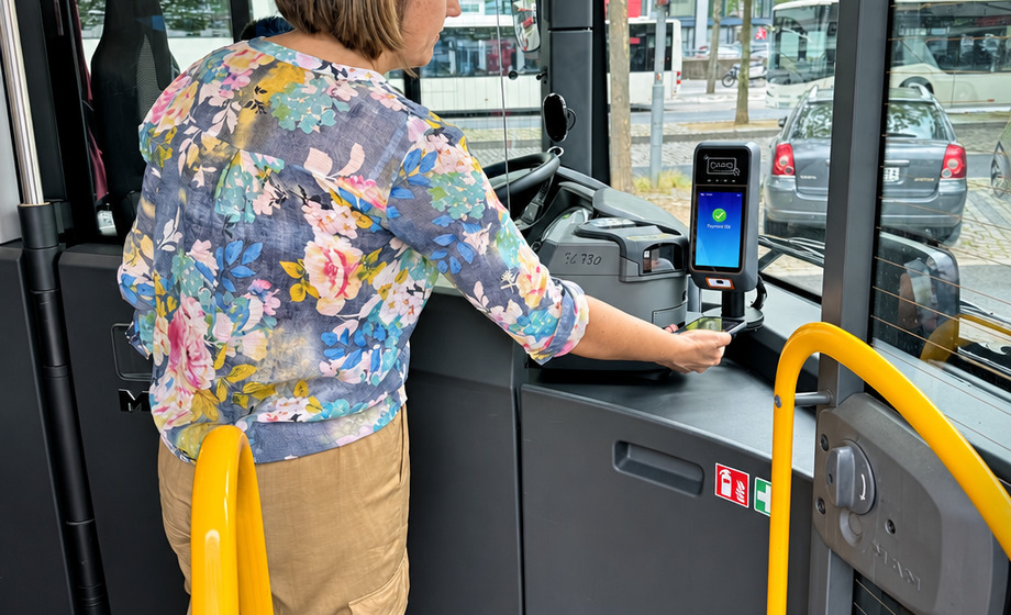 bus fare collection terminal project deployment