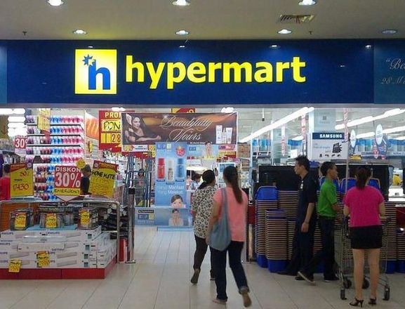 hypermart kiosk self checkout