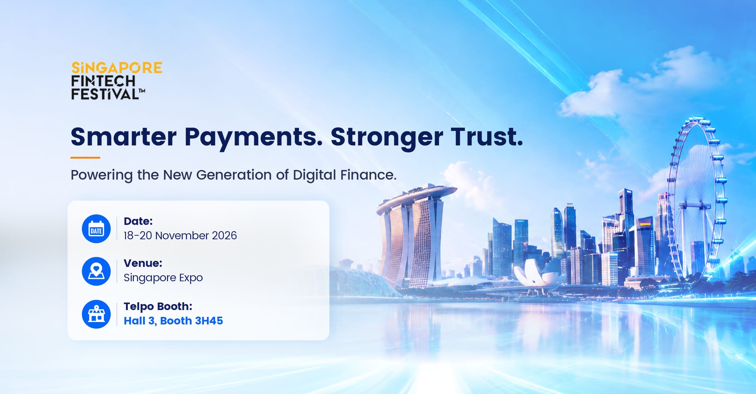 Telpo and Singapore Fintech Festival 2026